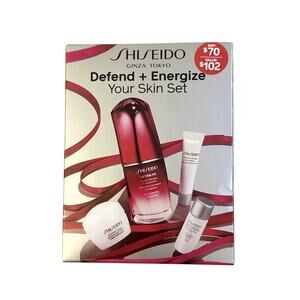 SHISEIDO Defend + Energize Your Skin Set - NEW